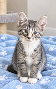 Clubs -  Domestic Short Hair Cat for Adoption in Pickerington, Ohio - Clubs | PetCurious