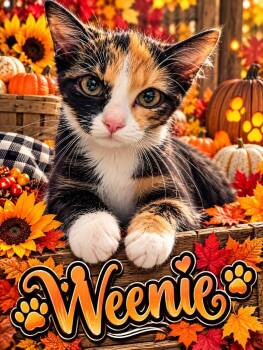 Weenie -  Domestic Short Hair Cat for Adoption in Shelbyville, Tennessee - Weenie | PetCurious