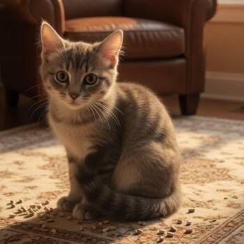 Kallisto - Grey Girl -  Domestic Short Hair Cat for Adoption in Greenfield, Indiana - Kallisto - Grey Girl | PetCurious