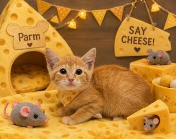 Parm -  Domestic Short Hair Cat for Adoption in Washington Court House, Ohio - Parm | PetCurious