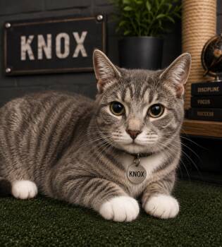 Knox -  Domestic Short Hair Cat Available for Adoption in Dalton, Georgia - Knox | PetCurious