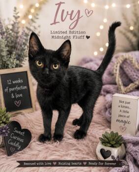 Ivy -  Domestic Short Hair Cat for Adoption in Ephrata, Washington - Ivy | PetCurious