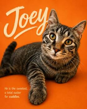 Joey (FCID# 07/02/2026 - 12 Middletown event) -  Tabby Cat for Adoption in Greenville, Delaware - Joey (FCID# 07/02/2026 - 12 Middletown Event) | PetCurious