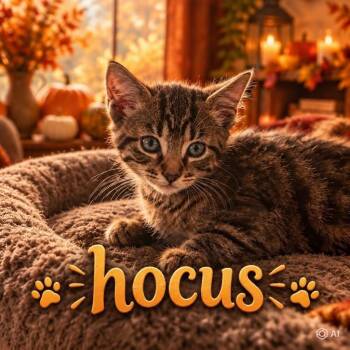 Hocus pocus -  Domestic Short Hair Cat for Adoption in NEW PT RICHEY, Florida - Hocus Pocus | PetCurious