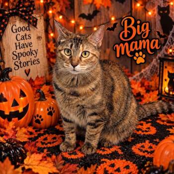 Big Mama -  Domestic Short Hair Cat for Adoption in South Elgin, Illinois - Big Mama | PetCurious