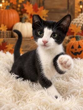 PJ & Jelly -  Tuxedo Cat for Adoption in Tehachapi, California - PJ & Jelly | PetCurious