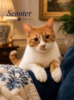 Scooter -  Domestic Short Hair Cat for Adoption in Mansfield, Texas - Scooter | PetCurious