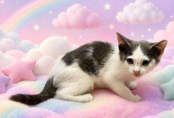 Puffin -  Domestic Short Hair Cat for Adoption in Washington Court House, Ohio - Puffin | PetCurious