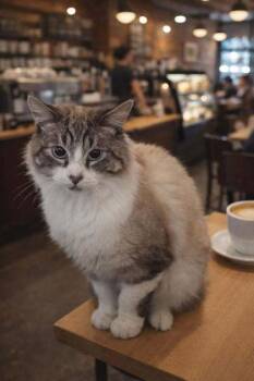 Domestic Medium Hair and Siamese Cats Available for Adoption - Cappuccino ( BC) | PetCurious