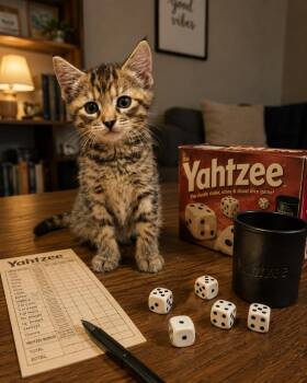 Yahtzee -  Domestic Short Hair Cat for Adoption in Valley Park, Oklahoma - Yahtzee | PetCurious