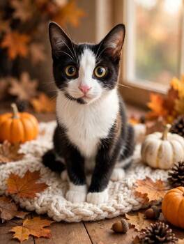 El Dorado -  Domestic Short Hair and Tuxedo Cat for Adoption in Greensboro, North Carolina - El Dorado | PetCurious