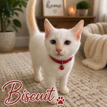 Biscuit -  Domestic Short Hair Cat for Adoption in Inman, South Carolina - Biscuit | PetCurious