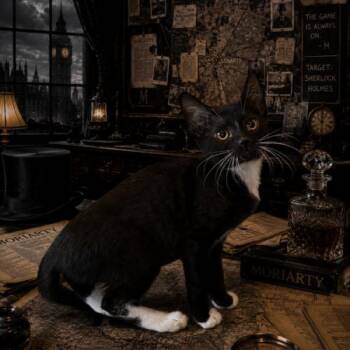 Moriarty -  Domestic Short Hair Cat for Adoption in Tampa, Florida - Moriarty | PetCurious