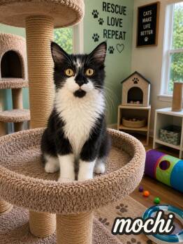 Mochi -  Domestic Long Hair Cat for Adoption in Mountain Home, Arkansas - Mochi | PetCurious