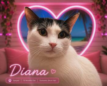 Diana -  Domestic Short Hair Cat for Adoption in Caistor Centre, Ontario - Diana | PetCurious