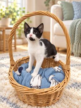 Hamilton -  Domestic Short Hair Cat for Adoption in Shorewood, Illinois - Hamilton | PetCurious