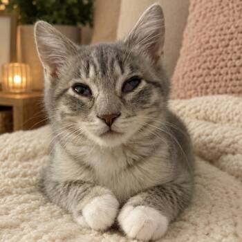 Berry -  Domestic Short Hair and American Wirehair Cat for Adoption in Inman, South Carolina - Berry | PetCurious