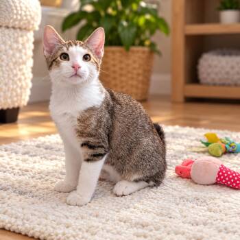 Sencha -  Domestic Short Hair and Tabby Cat for Adoption in Fort Worth, Texas - Sencha | PetCurious