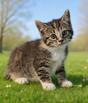 Domestic Medium Hair Cats Available for Adoption in Talladega, Alabama - Taffy 26/287 | PetCurious