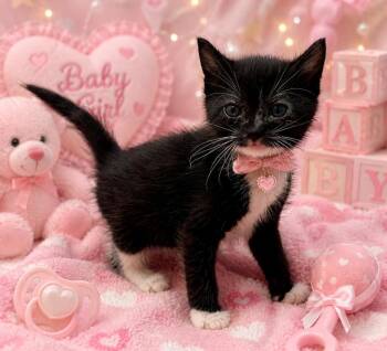 Pinky -  Domestic Short Hair Cat for Adoption in Washington Court House, Ohio - Pinky | PetCurious
