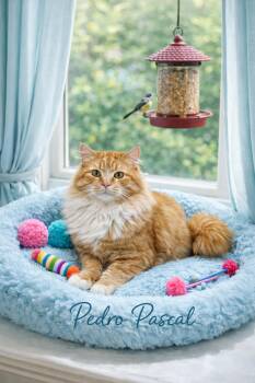 Domestic Long Hair Cats Available for Adoption - Pedro Pascal | PetCurious