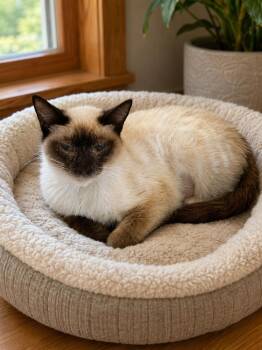 Siamese Cats Available for Adoption in Napa, California - Ying Yang ( BC) | PetCurious
