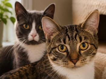 Domestic Short Hair Cats Available for Adoption in Sioux Falls, South Dakota - Buggs & Harper | PetCurious