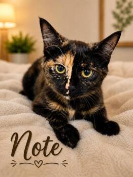Note -  Domestic Short Hair Cat for Adoption in Dalton, Georgia - Note | PetCurious