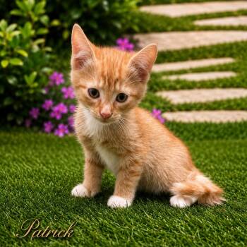 Patrick -  Domestic Short Hair Cat Available for Adoption in Charlotte, North Carolina - Patrick | PetCurious