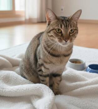 Rescue Domestic Short Hair and American Shorthair Cats for Adoption in Bedford, Indiana - Tiger | PetCurious