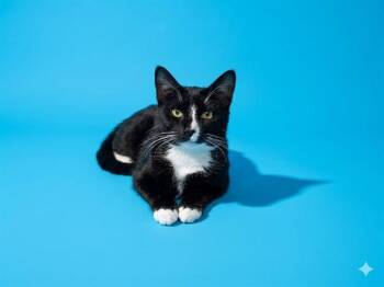 Domestic Medium Hair Cats Available for Adoption in Jacksonville, Florida - OREO TUXEDO | PetCurious