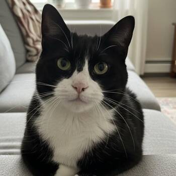 Diamond -  Tuxedo and Domestic Short Hair Cat for Adoption in Cedars, Pennsylvania - Diamond | PetCurious