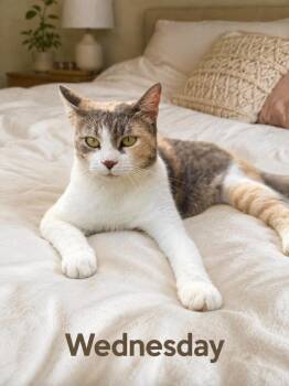 Wednesday -  Domestic Short Hair Cat for Adoption in Lucas, Texas - Wednesday | PetCurious