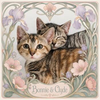Bonnie and Clyde -  Abyssinian Cat for Adoption in Lyons, Illinois - Bonnie And Clyde | PetCurious