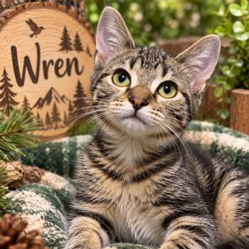 Wren -  Domestic Short Hair Cat for Adoption in Quincy, Ohio - Wren | PetCurious