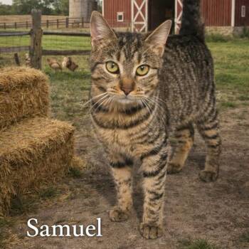 Domestic Short Hair Cats Available for Adoption - Samuel | PetCurious