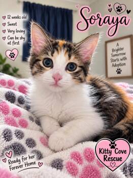Soraya -  Domestic Long Hair Cat for Adoption in Mount Pleasant, Texas - Soraya | PetCurious
