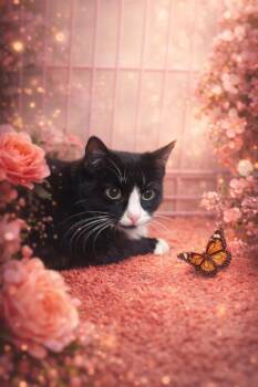 Tuxedo Cats Available for Adoption in Reno, Nevada - SUSHI (AVAILABLE AT PETSMART NORTHWEST RENO MAE ANNE) | PetCurious