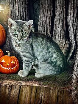 Asher -  Domestic Short Hair and Tabby Cat for Adoption in Vacaville, California - Asher | PetCurious