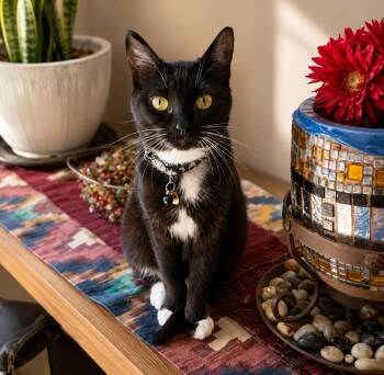 Livia -  Tuxedo Cat for Adoption in Santa Cruz, California - Livia | PetCurious