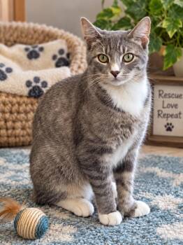Sue -  Domestic Short Hair Cat for Adoption in Fulton, New York - Sue | PetCurious