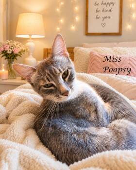 MISS POOPSY-DOO -  Tabby Cat for Adoption in Monrovia, California - MISS POOPSY-DOO | PetCurious