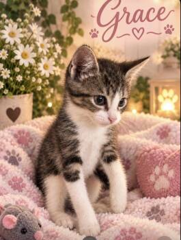 Grace -  Domestic Short Hair Cat for Adoption in Paulina, Louisiana - Grace | PetCurious