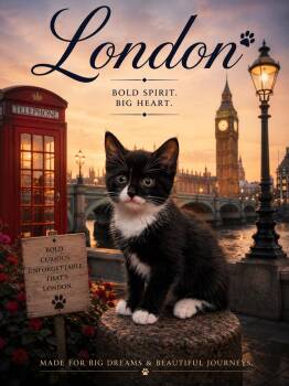London -  Domestic Short Hair Cat for Adoption in Los Angeles, California - London | PetCurious