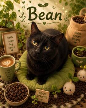 Bean -  Domestic Short Hair Cat Available for Adoption in Barton, Vermont - Bean | PetCurious