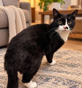Sheriff -  Domestic Short Hair Cat for Adoption in Hudson, New Hampshire - Sheriff | PetCurious