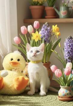 Siamese and Domestic Short Hair Cats Available for Adoption in Tavares, Florida - Pisces  | PetCurious