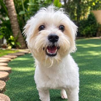Indigo -  Maltese and Cairn Terrier Dog for Adoption in Lake Worth Beach, Florida - Indigo | PetCurious