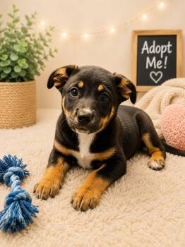 Rottweiler and Australian Shepherd Dogs Available for Adoption in Nashville, Tennessee - Ginger Ale (F) | PetCurious