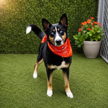 Taivas -  Shepherd and Siberian Husky Dog for Adoption in Houston, Texas - Taivas | PetCurious